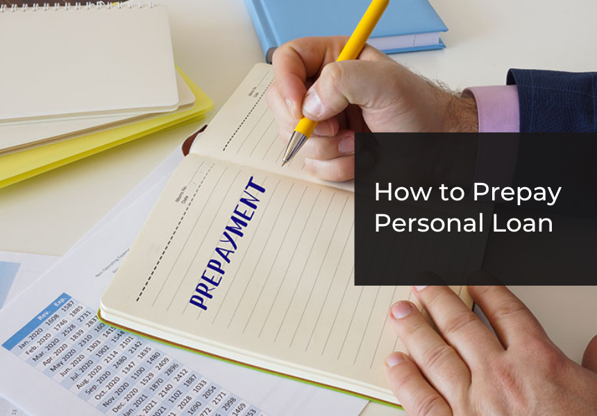 How To Prepay Personal Loan