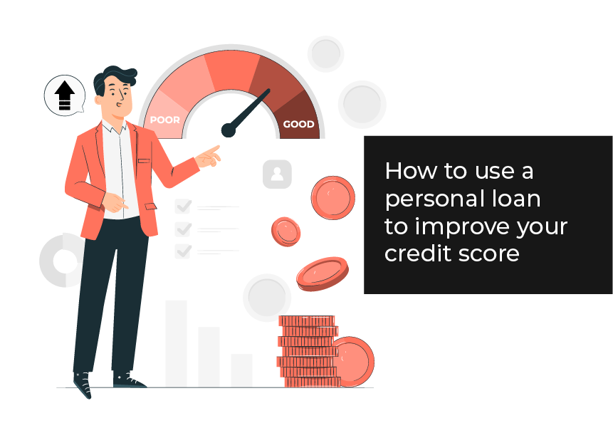 Tips to improve your credit score through personal loan