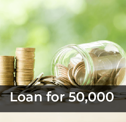 Personal Loan for Rs. 50,000